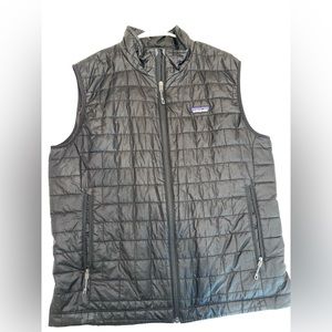 Large Black Patagonia Vest